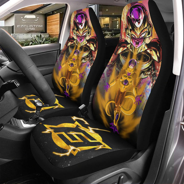 Frieza Golden Dragon Ball Car Seat Covers Custom Anime Car Accessories - EzCustomcar - 3