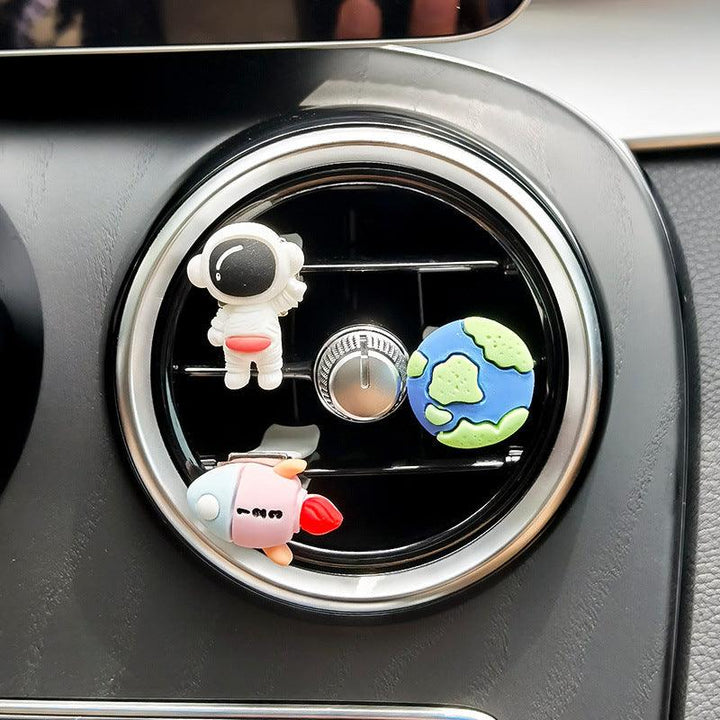 Astronaut Car Air Freshener Vent Clip, Air Fresher For Car, Anime Car Decoration Accessories, Pokemon Action Figure Anime Gift - EzCustomcar - 1