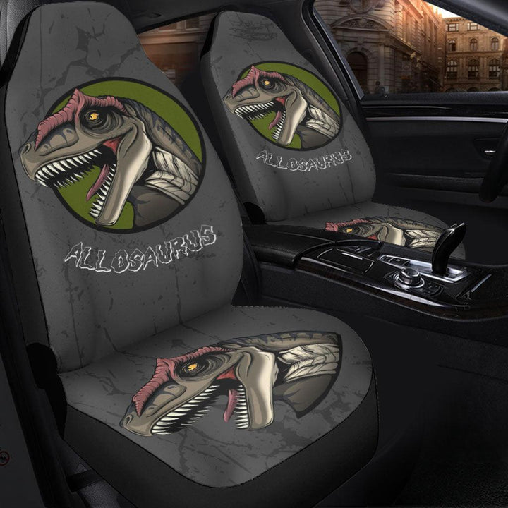 Allosaurus Car Accessories Custom Dinosaur Car Seat Covers - EzCustomcar - 2