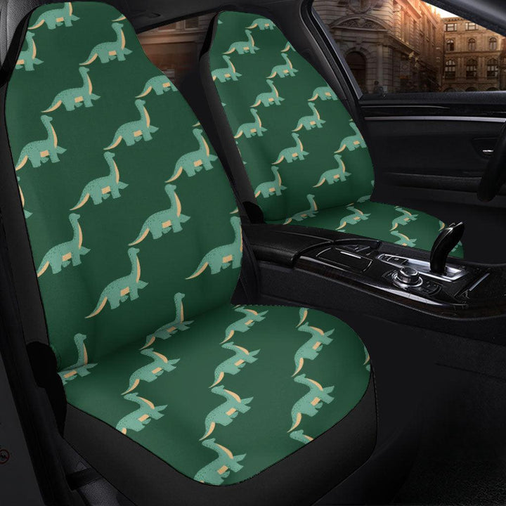 Brachiosaurus Pattern Car Accessories Custom Dinosaur Car Seat Covers - EzCustomcar - 2