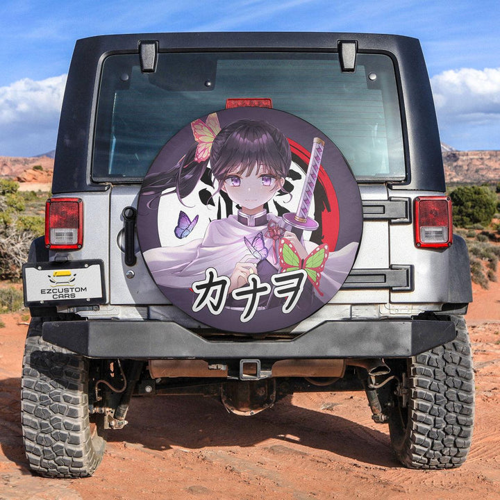 Tsuyuri Kanao Spare Tire Cover Custom Demon Slayer Anime Car Accessories - EzCustomcar - 3
