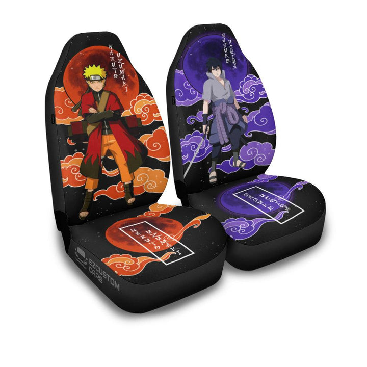 Naruto Car Accessories Anime Car Seat Covers Naruto x Sasuke - EzCustomcar - 2