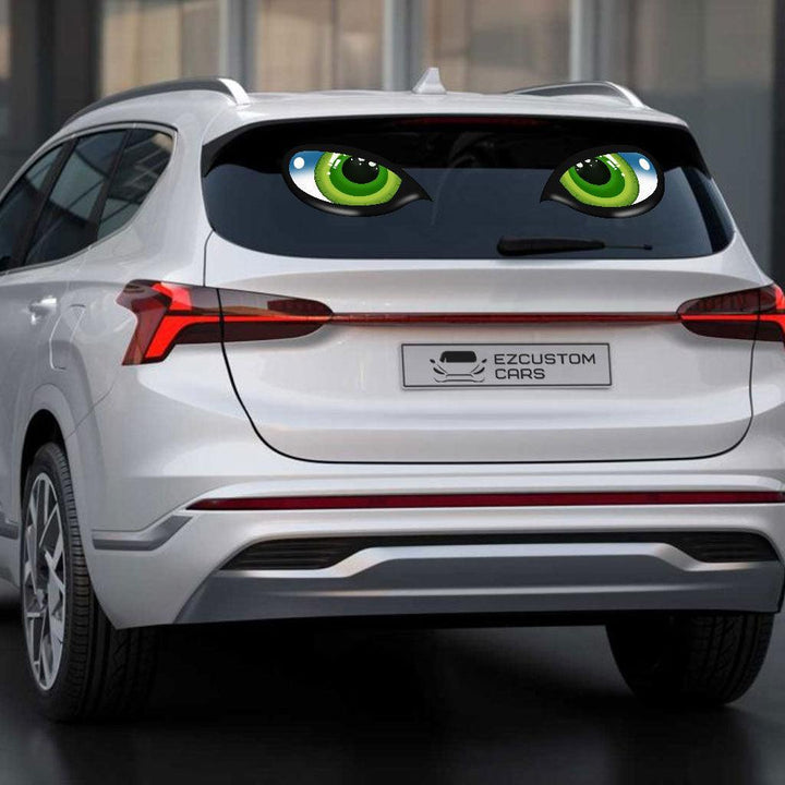3D Stereo Reflective Cat Eyes Car Sticker Cartoon Custom Car Accessories - EzCustomcar - 4