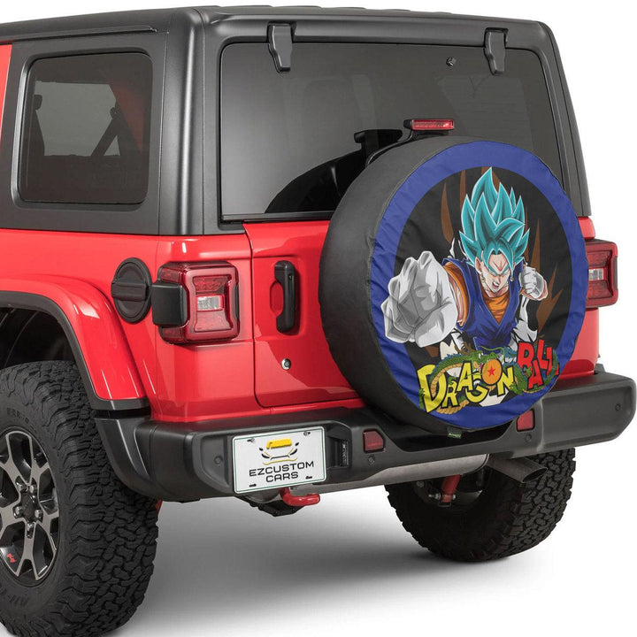 Vegito Spare Tire Cover Custom Dragon Ball Anime Car Accessories - EzCustomcar - 4