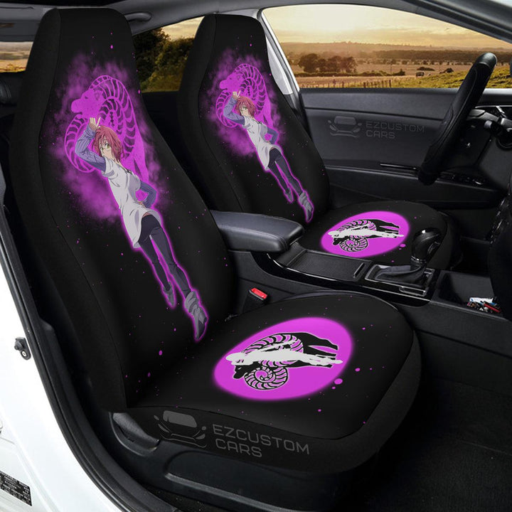 Gowther Goat Sin of Lust Car Seat Covers Custom Anime Seven Deadly Sins Car Accessories - EzCustomcar - 1