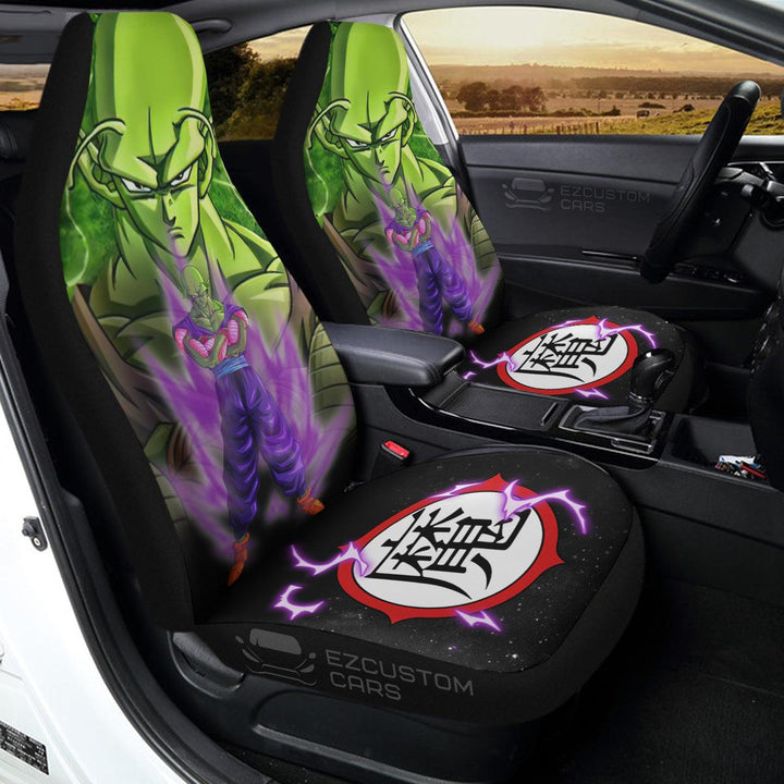 Piccolo Car Seat Covers Custom Dragon Ball Anime Car Accessories - EzCustomcar - 1