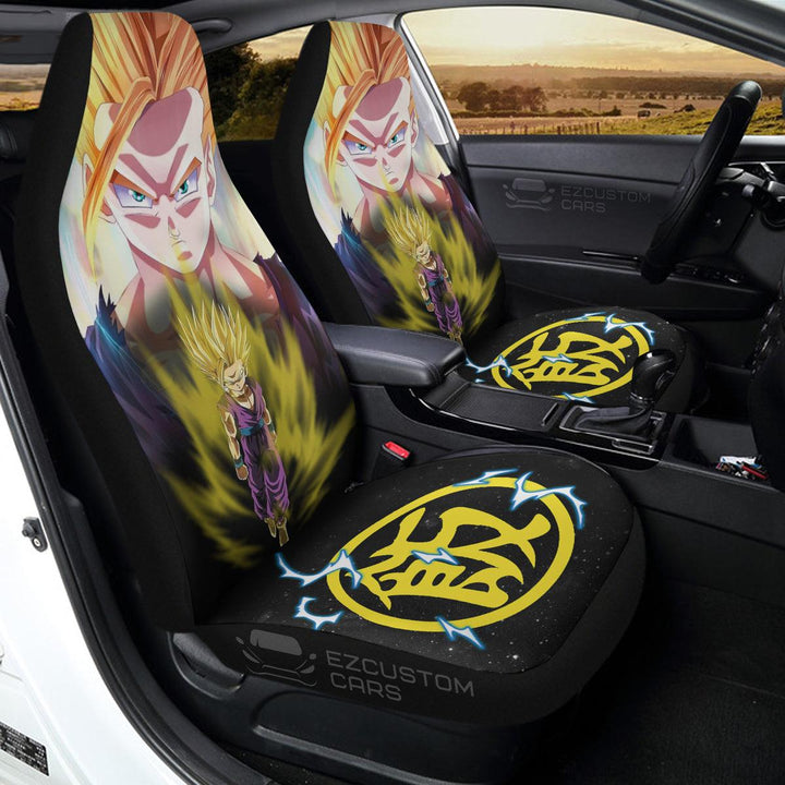 Dragon Ball Super Son Gohan Car Accessories Custom Anime Car Seat Covers - EzCustomcar - 1