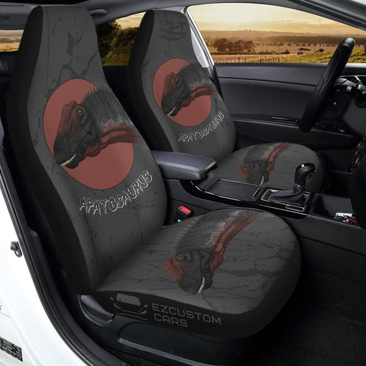 Apatosaurus Car Accessories Custom Dinosaur Car Seat Covers - EzCustomcar - 3