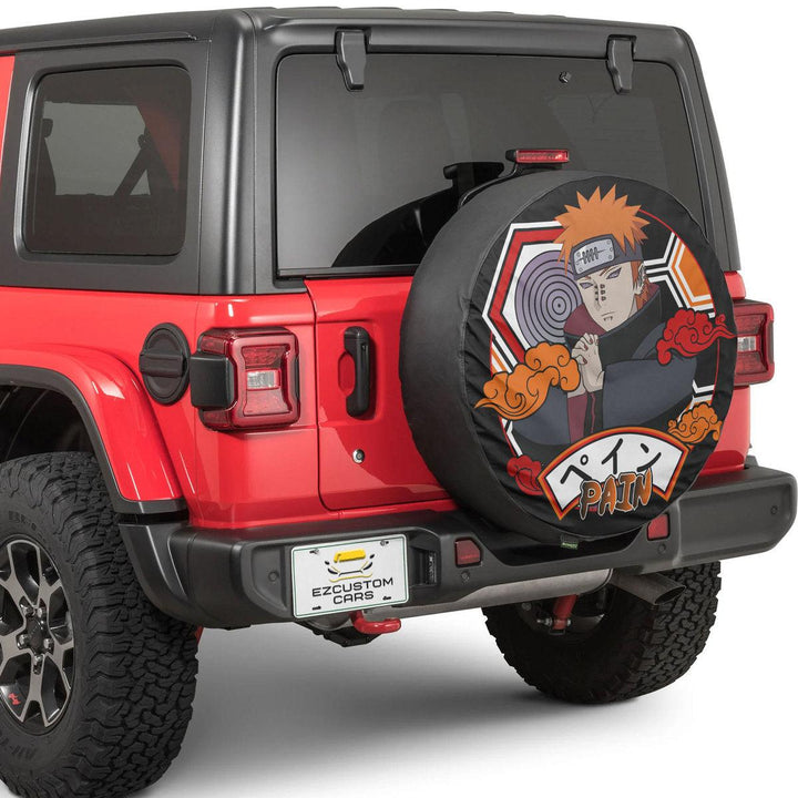 Pain Spare Tire Cover Naruto Anime Custom Car Accessories - EzCustomcar - 4