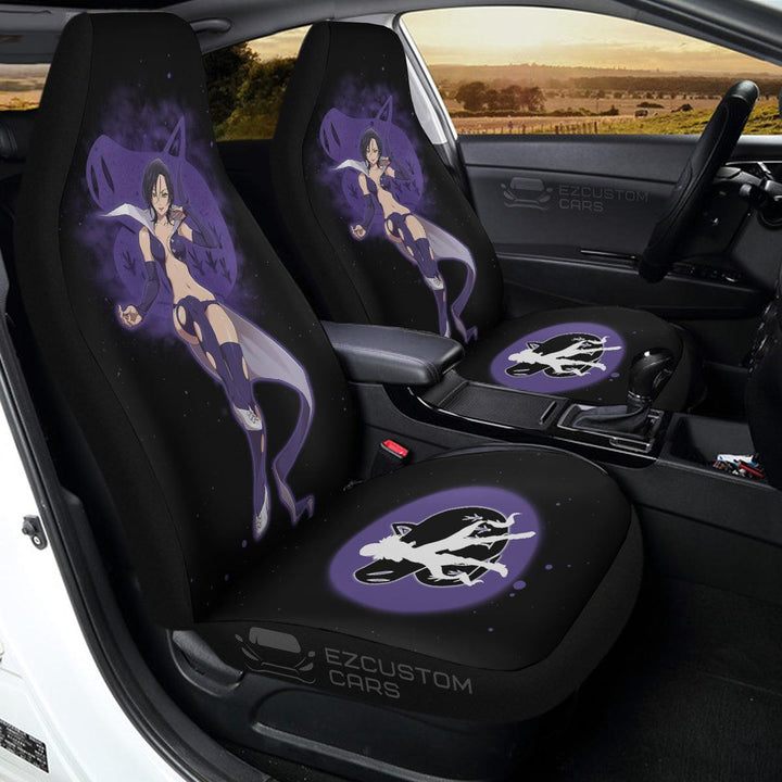 Merlin Car Seat Covers Custom Anime Seven Deadly Sins Car Accessories - EzCustomcar - 1