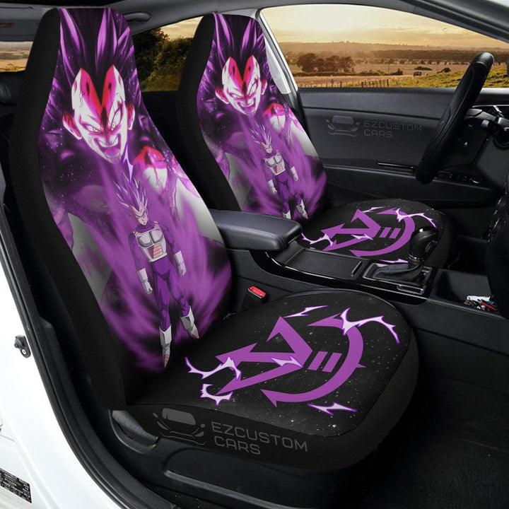 Vegeta Ultra Ego Car Seat Covers Custom Dragon Ball Anime Car Accessories - EzCustomcar - 1
