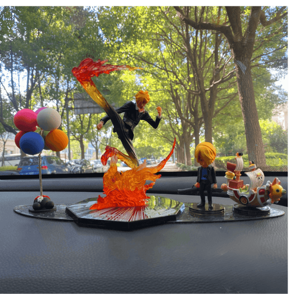 Sanji Figure Car Dashboard Ornament Decoration One Piece Car Accessories - EzCustomcar - 1