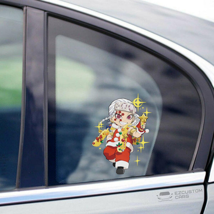 Demon Slayer Car Accessories Anime Car Sticker Tengen Uzui Christmas - EzCustomcar - 2