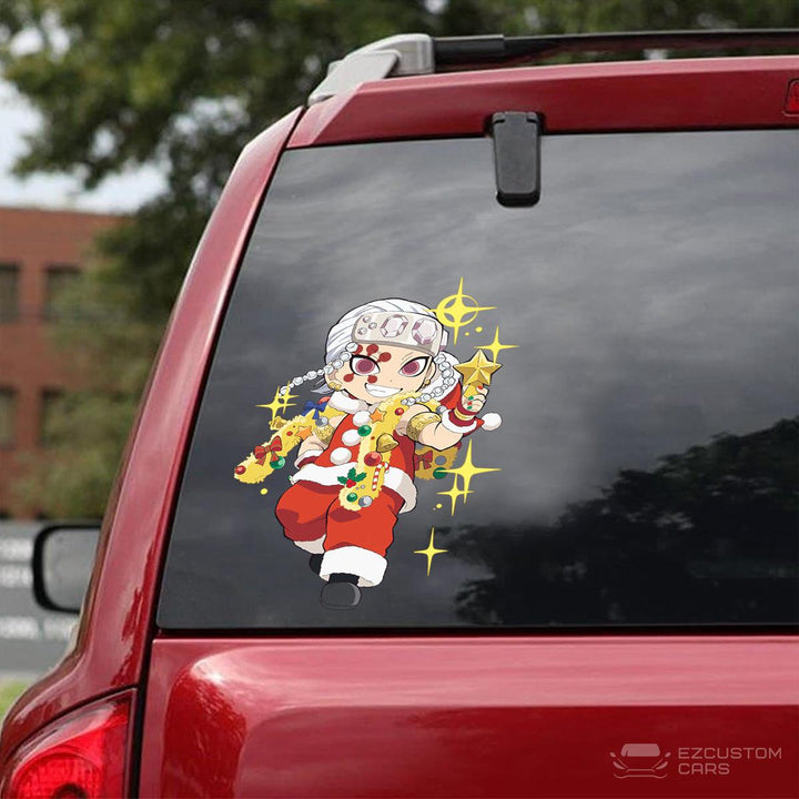 Demon Slayer Car Accessories Anime Car Sticker Tengen Uzui Christmas - EzCustomcar - 3