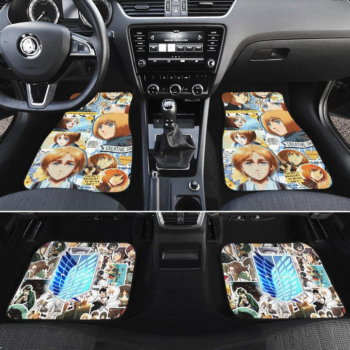Armin Attack On Titan Anime Car Floor Mats Fan Gift-ezcustomcar-12