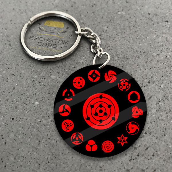 Sharingan Keychains Custom Naruto Anime Car Accessories - EzCustomcar - 1