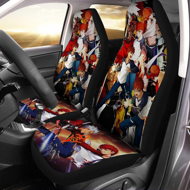 All Emiya Shirou Versions Car Seat Covers Fate/Stay Nightezcustomcar.com-1