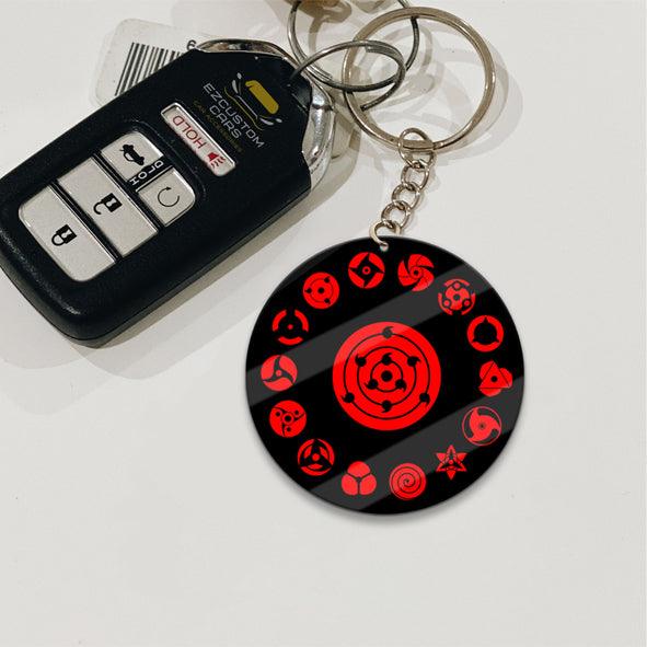 Sharingan Keychains Custom Naruto Anime Car Accessories - EzCustomcar - 2