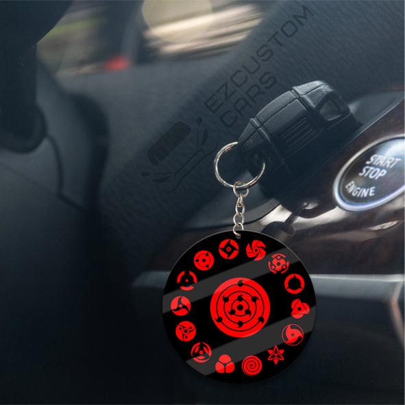 Sharingan Keychains Custom Naruto Anime Car Accessories - EzCustomcar - 4
