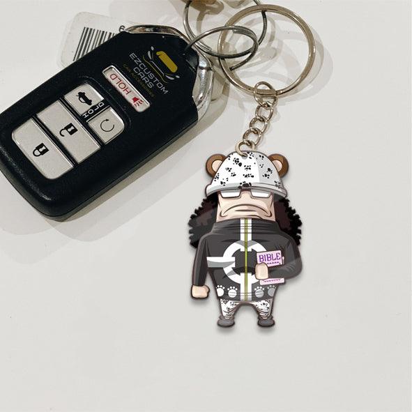 Bartholomew Kuma Keychains Custom One Piece Anime Car Accessories - EzCustomcar - 2