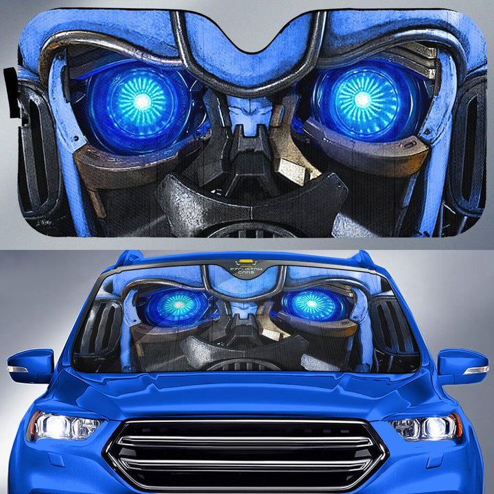 Angry Eye Transformer Car Windshield Sun Shade Custom Movies Transformer Car Accessories - EzCustomcar - 4