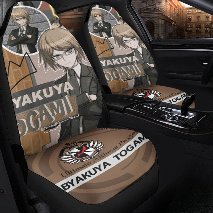 Byakuya Car Seat Covers Danganronpa Anime Car Accessories - Customforcars - 3