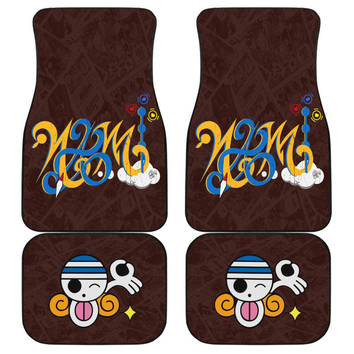 Nami Car Floor Mats Custom One Piece Nami Flag Car Accessories-ezcustomcar-1