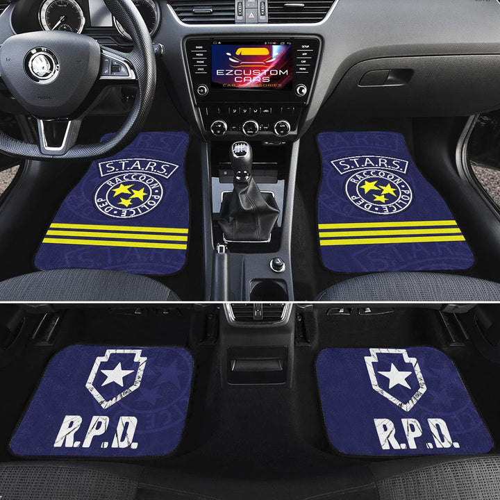 Resident Evil: Umbrella Corps Car Accessories Anime Car Floor Mats Raccoon Police Department - EzCustomcar - 2
