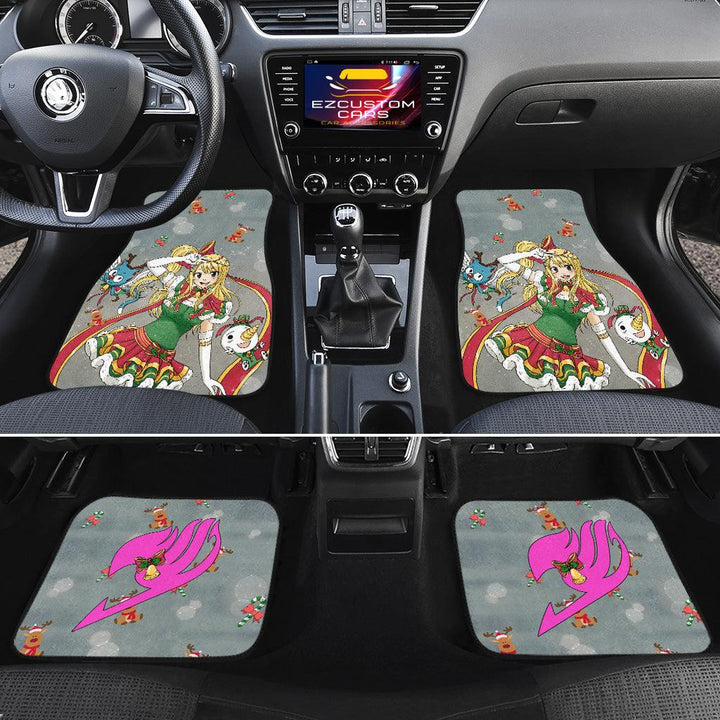 Lucy Heartfilia Car Floor Mats Custom Fairy Tail Car Accessories Christmas Gifts - EzCustomcar - 2
