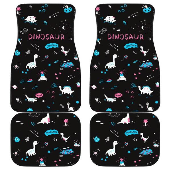 Pink Dinosaurs Car Floor Mats Car Accessories - EzCustomcar - 1
