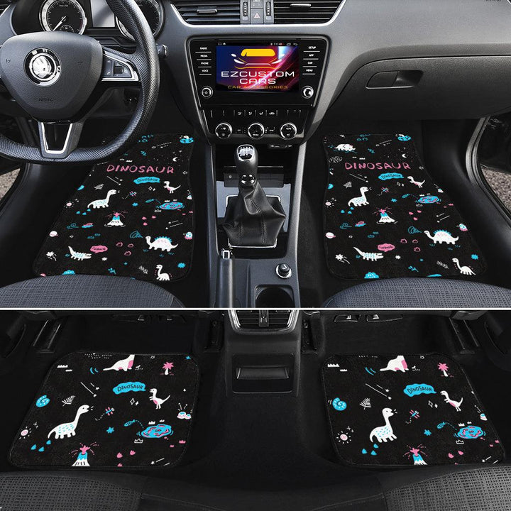 Pink Dinosaurs Car Floor Mats Car Accessories - EzCustomcar - 2