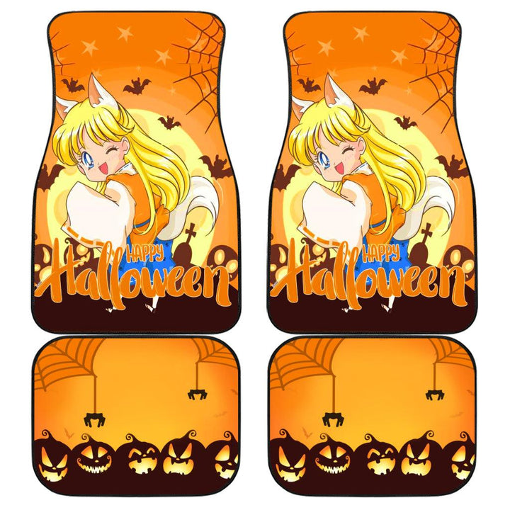 Sailor Moon Halloween Car Accessories Anime Car Floor Mats Sailor Moon Gifts - EzCustomcar - 1