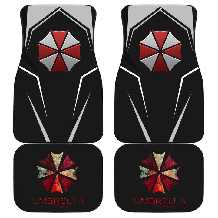 Resident Evil: Umbrella Corps Car Accessories Anime Car Floor Mats Umbrella Corporation Symbol - EzCustomcar - 1