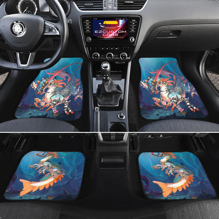 Shrimp Mythical Creatures Car Floor Mats Custom Mythical Creatures Car Accessories - EzCustomcar - 2