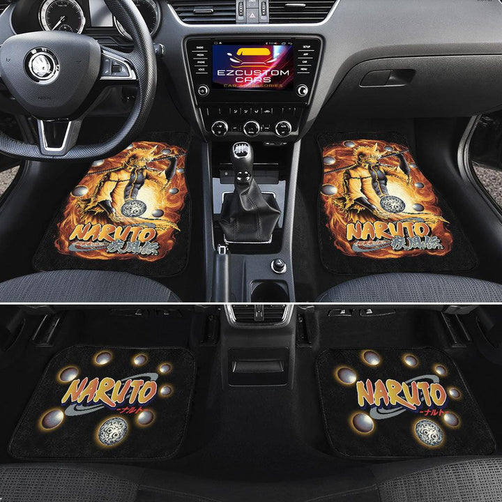 Naruto Six Path Car Floor Mats Naruto Car Accessories - EzCustomcar - 2