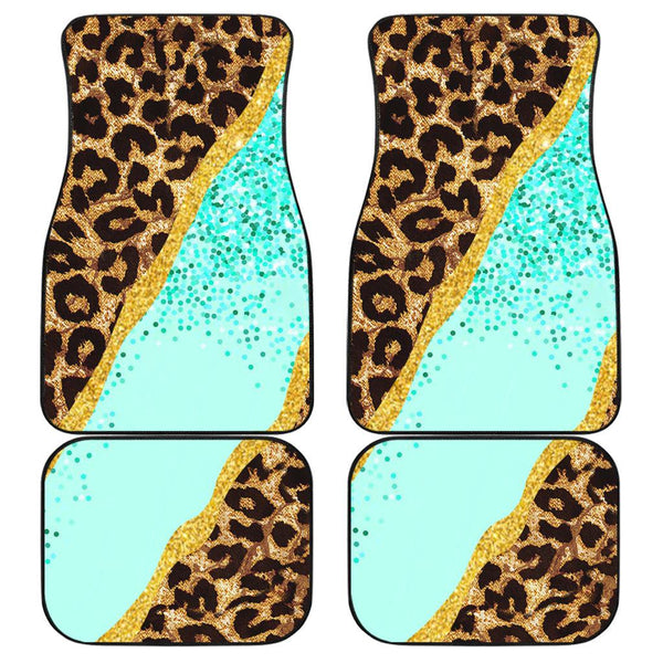 Cheetah Skin Car Floor Mats Custom Cheetah Car Accessories - EzCustomcar - 1