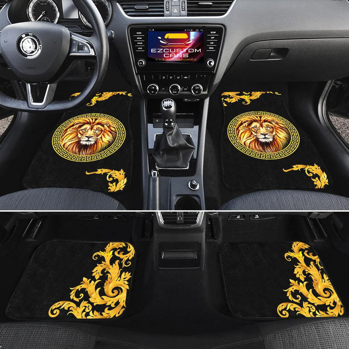 Pattern x Lion Car Floor Mats Custom Lion Car Accessories - EzCustomcar - 2