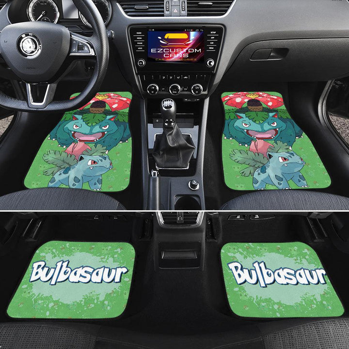 Pokemon Car Accessories Anime Car Floor Mats Bulbasaur - EzCustomcar - 2