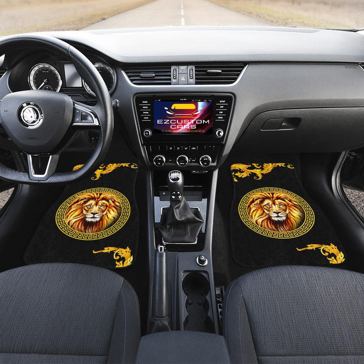 Pattern x Lion Car Floor Mats Custom Lion Car Accessories - EzCustomcar - 4
