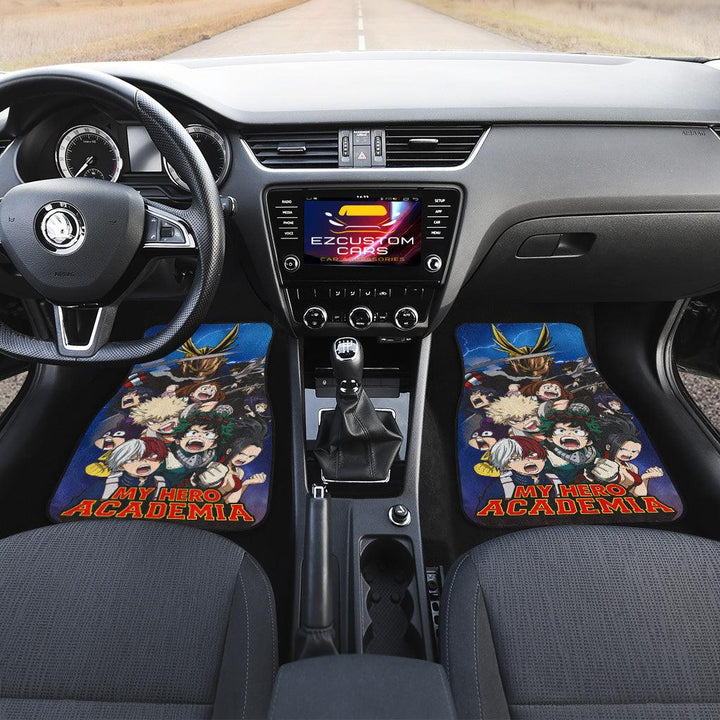 MHA Heroes x Villains Car Accessories Anime Car Floor Mats - EzCustomcar - 4