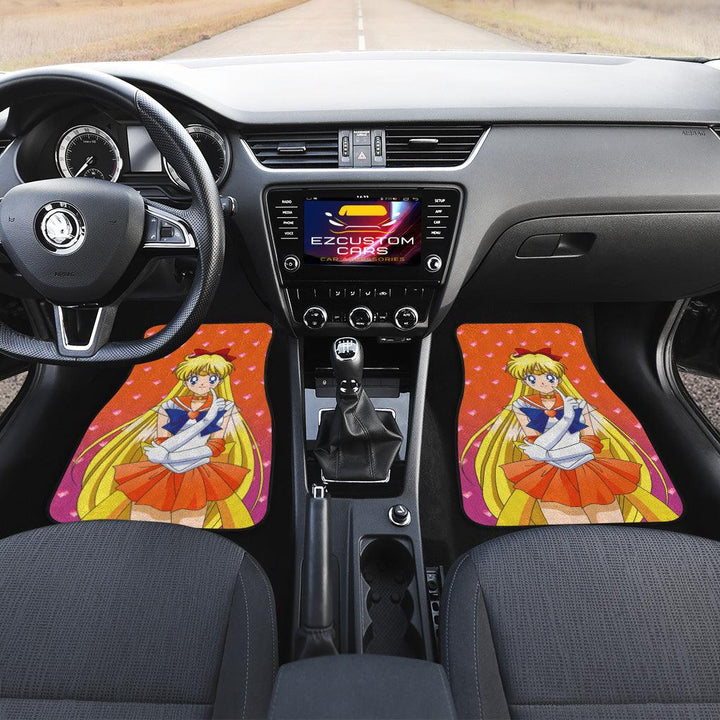 Sailor Moon Car Mats Anime Car Accessories Sailor Venus - EzCustomcar - 4
