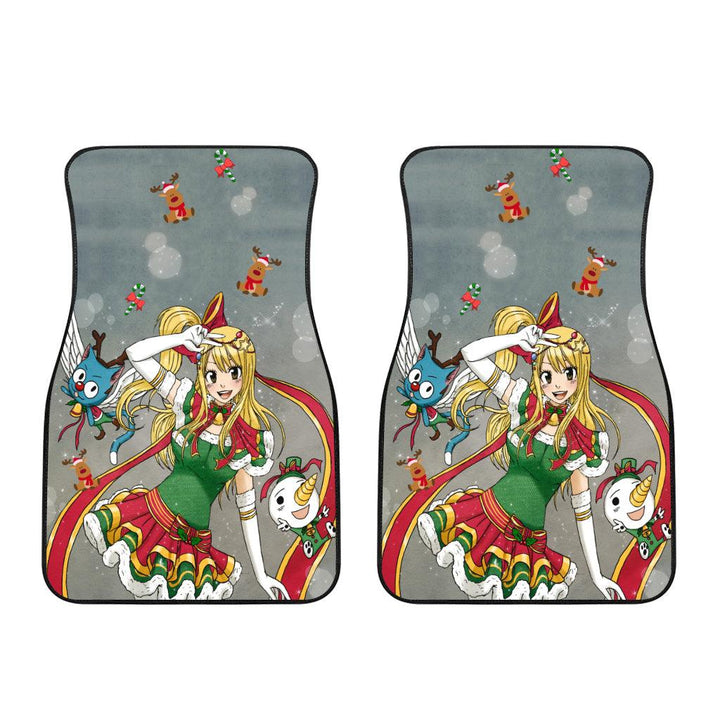 Lucy Heartfilia Car Floor Mats Custom Fairy Tail Car Accessories Christmas Gifts - EzCustomcar - 3