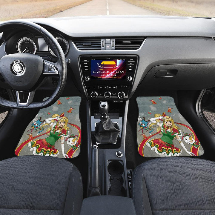 Lucy Heartfilia Car Floor Mats Custom Fairy Tail Car Accessories Christmas Gifts - EzCustomcar - 4