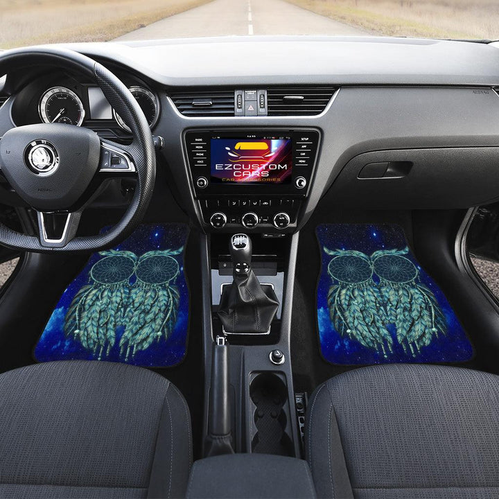 Dream Catcher Owl Car Floor Mats Custom Owl Car Accessories - EzCustomcar - 4