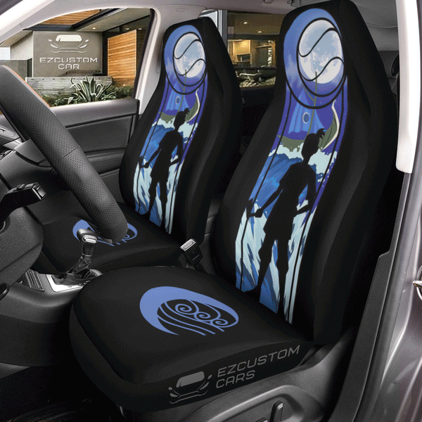 Katara Avatar The Last Airbender Anime Car Seat Covers - EzCustomcar