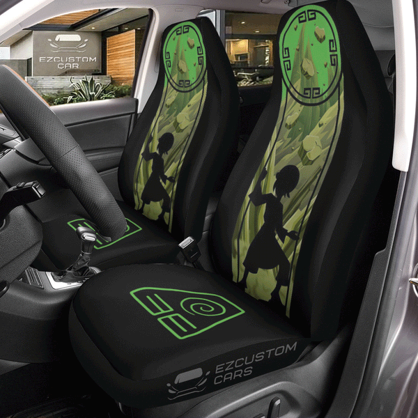 Toph Beifong Avatar The Last Airbender Anime Car Seat Covers - EzCustomcar
