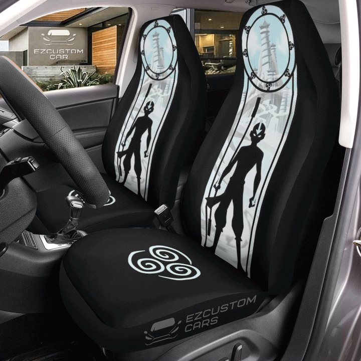 Aang Avatar The Last Airbender Anime Car Seat Covers - EzCustomcar
