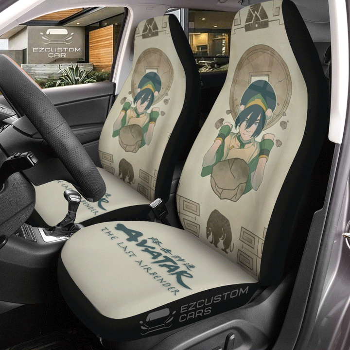Avatar: The Last Airbender Anime Car Seat Covers Toph Beifong - EzCustomcar