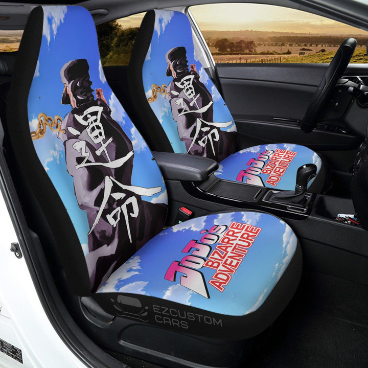 Main Character JoJo's Bizarre Adventure Car Seat Covers Anime Car Accessories - EzCustomcar - 3