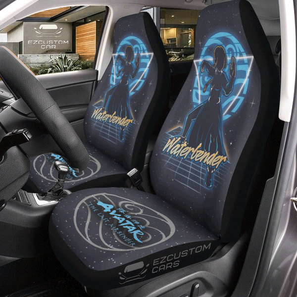 Katara Avatar Last Airbender Anime Car Seat Covers - EzCustomcar